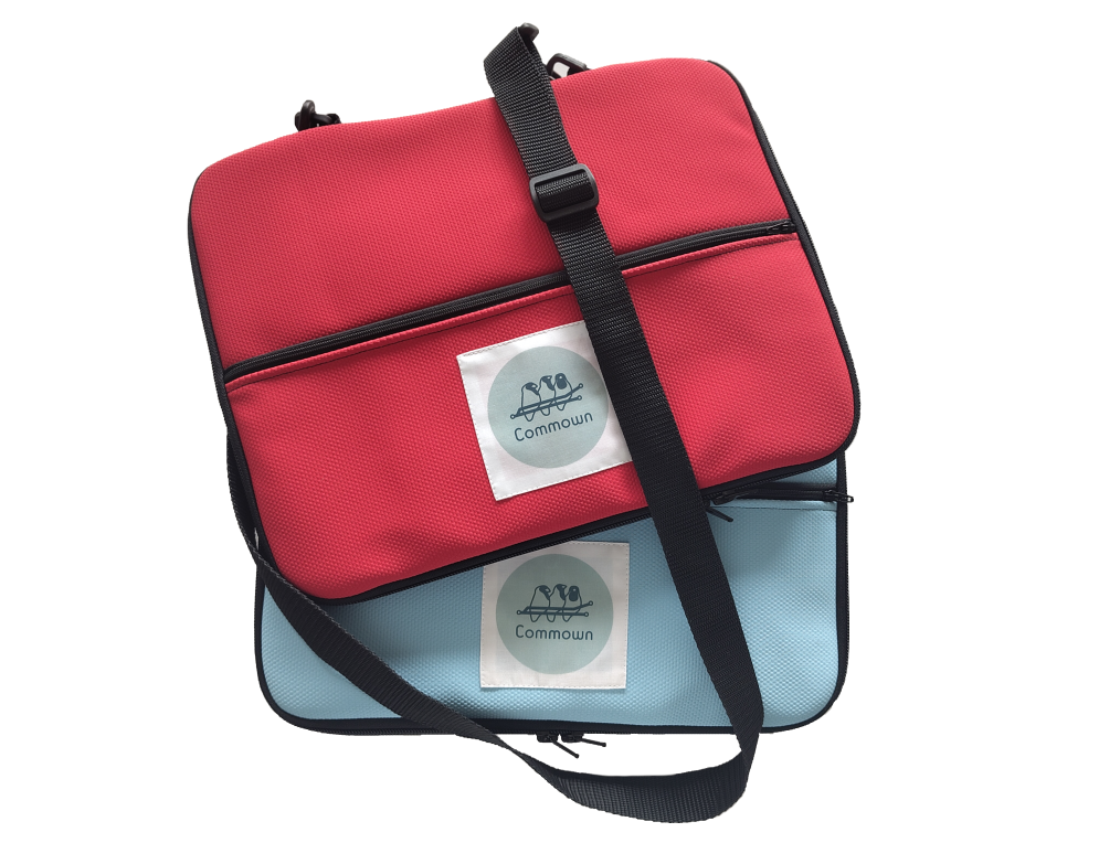 Pochette Libre-Objet pour PC en tissu technique upcyclé