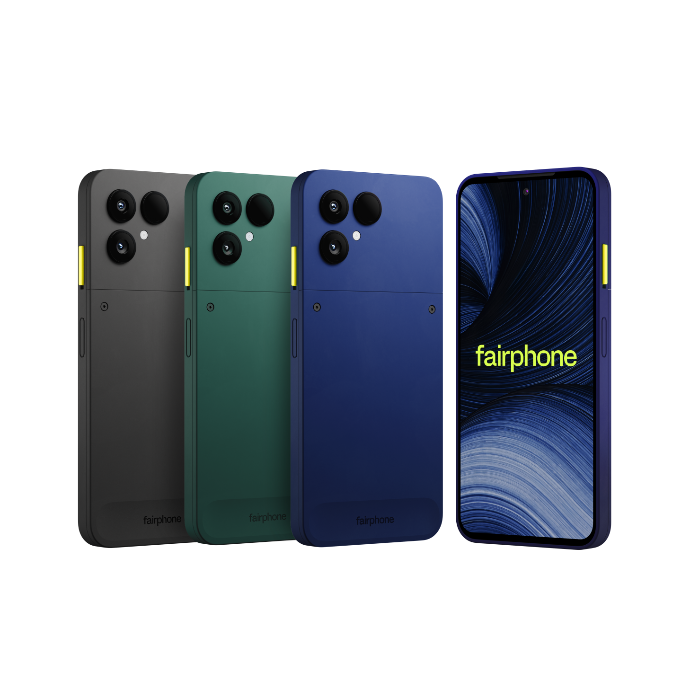 Fairphone (Gen. 6+) avec Services, coque et protège-écran