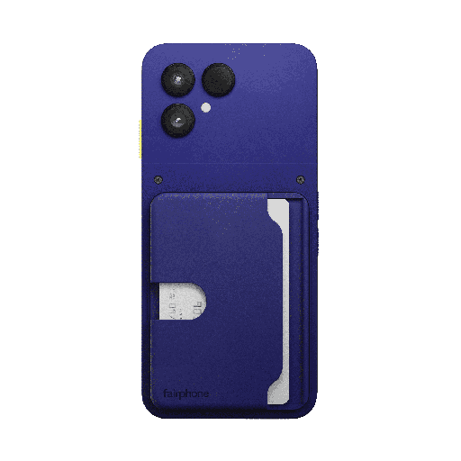 Porte cartes bleu cobalt pour Fairphone (Gen. 6/6+)