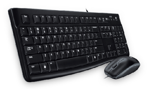 Duo clavier & souris filaire Logitech